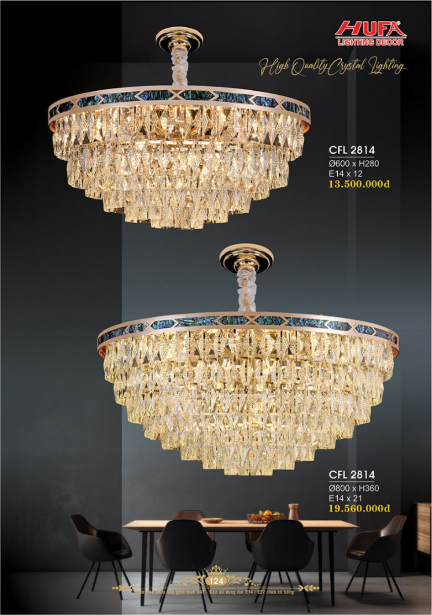 Bảng giá đèn trang trí HUFA